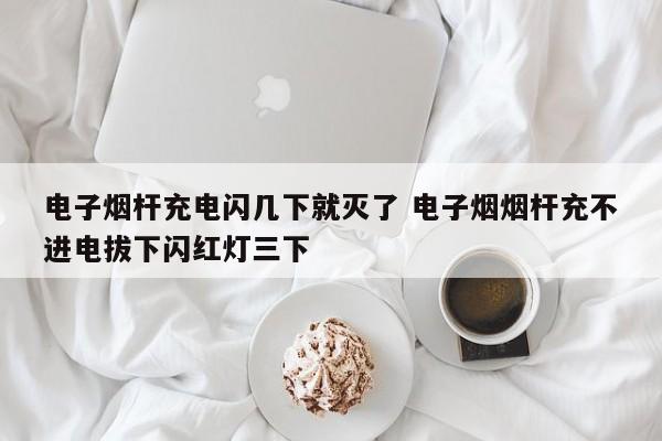 电子烟杆充电闪几下就灭了 电子烟烟杆充不进电拔下闪红灯三下