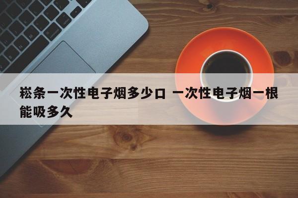 崧条一次性电子烟多少口 一次性电子烟一根能吸多久